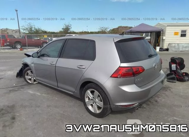3VW217AU5HM075816