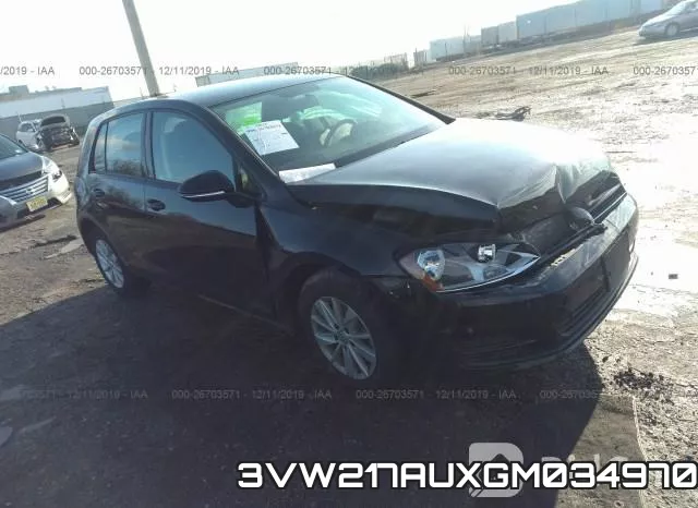 3VW217AUXGM034970