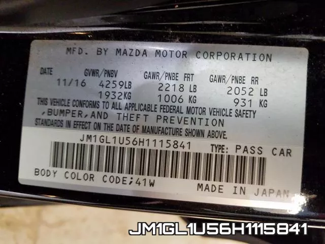 JM1GL1U56H1115841