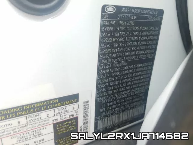 SALYL2RX1JA714682