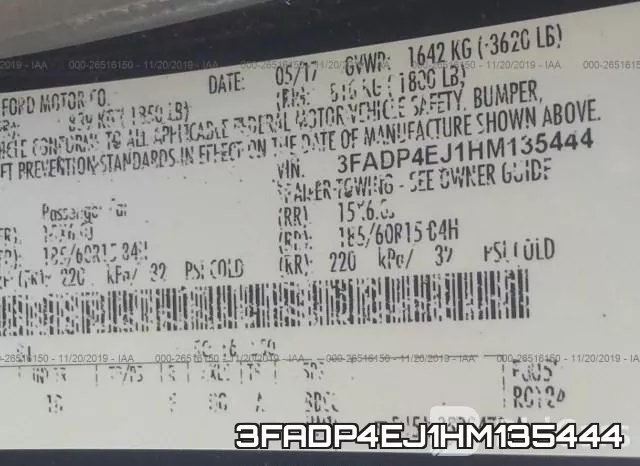 3FADP4EJ1HM135444
