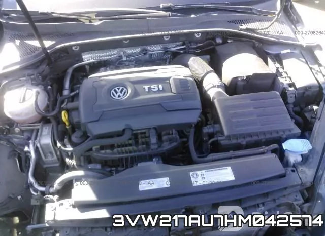3VW217AU7HM042574