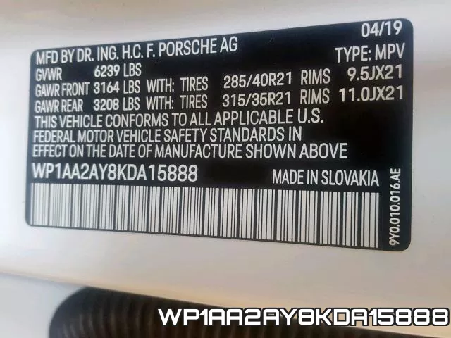 WP1AA2AY8KDA15888
