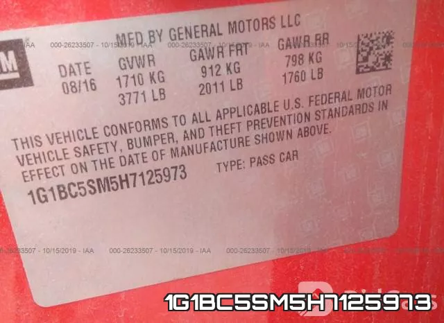 1G1BC5SM5H7125973