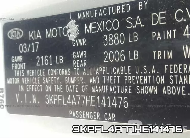 3KPFL4A77HE141476