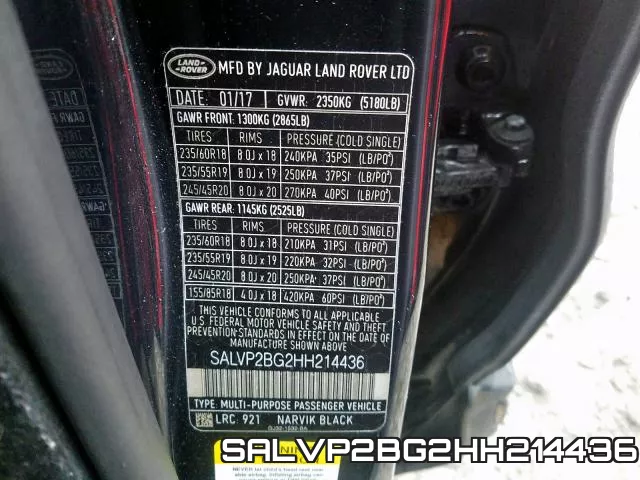 SALVP2BG2HH214436