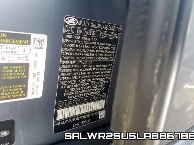 SALWR2SU5LA886786