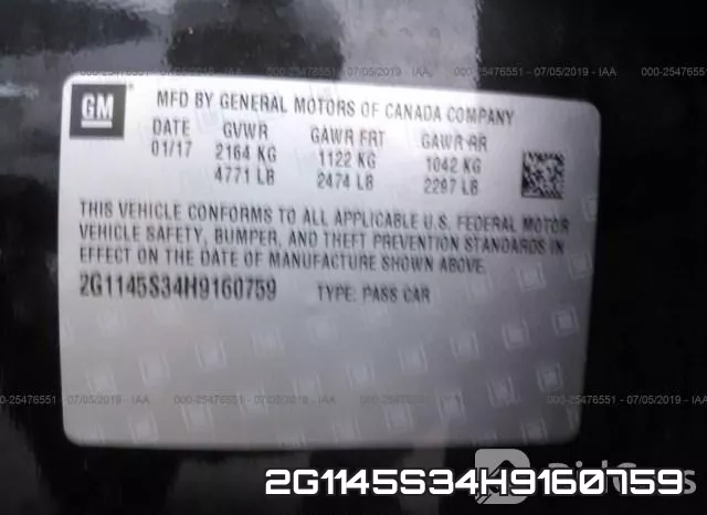 2G1145S34H9160759