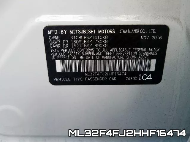 ML32F4FJ2HHF16474