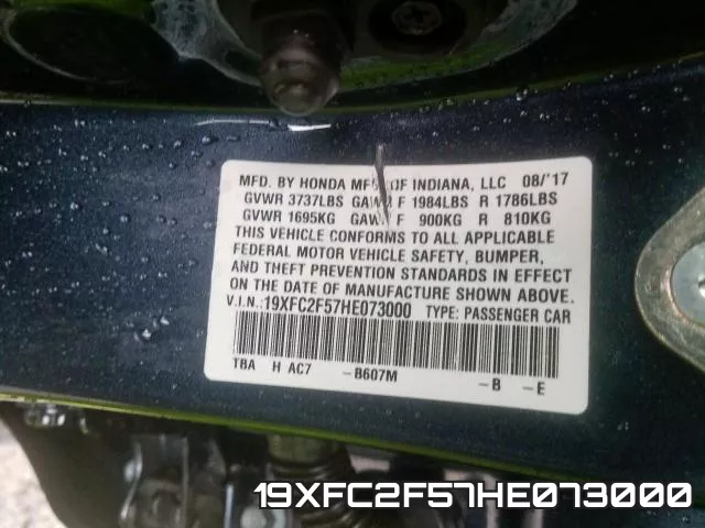 19XFC2F57HE073000