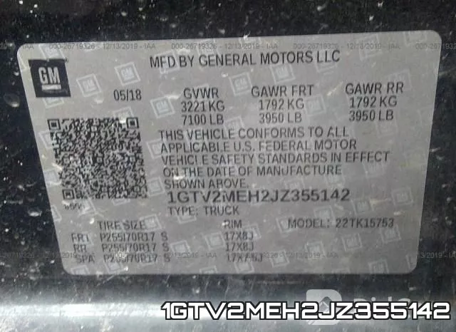 1GTV2MEH2JZ355142