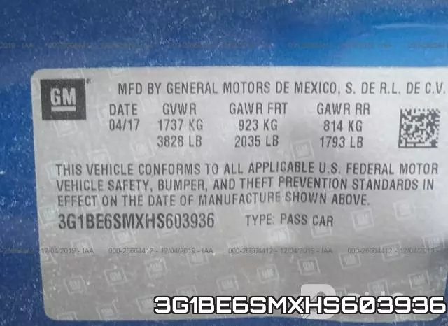 3G1BE6SMXHS603936