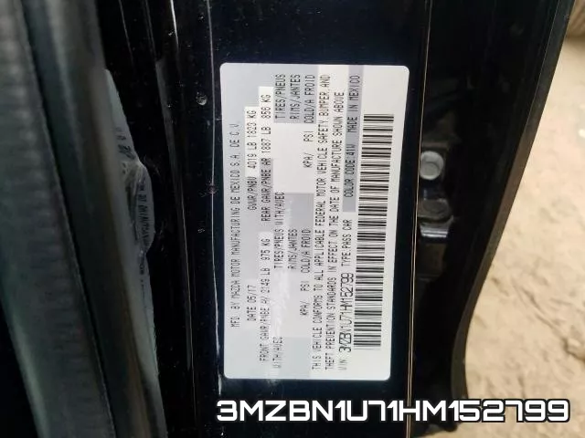 3MZBN1U71HM152799