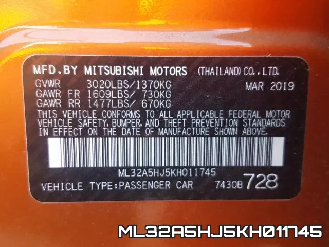 ML32A5HJ5KH011745