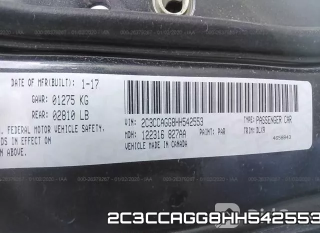 2C3CCAGG8HH542553