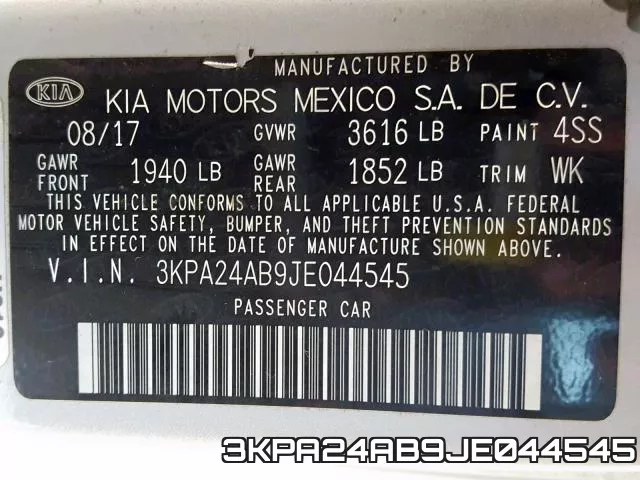 3KPA24AB9JE044545