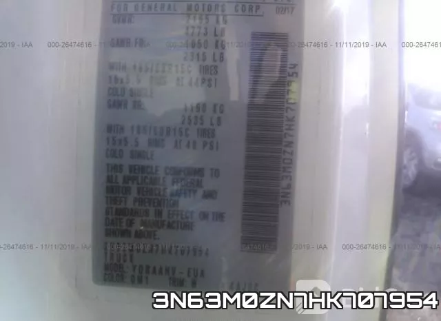 3N63M0ZN7HK707954