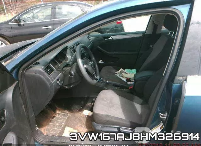 3VW167AJ8HM326914