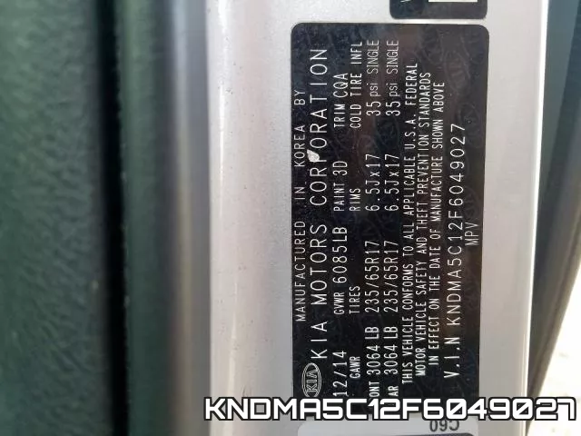 KNDMA5C12F6049027