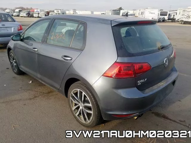 3VW217AU0HM020321