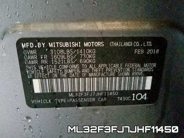 ML32F3FJ7JHF11450