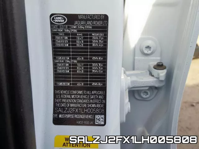 SALZJ2FX1LH005808