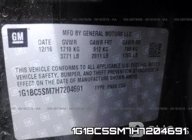 1G1BC5SM7H7204691