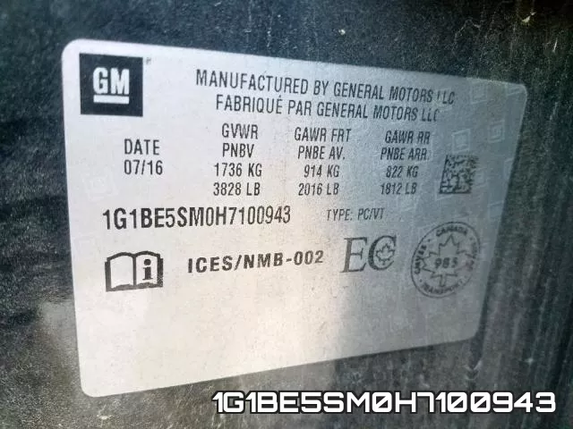 1G1BE5SM0H7100943