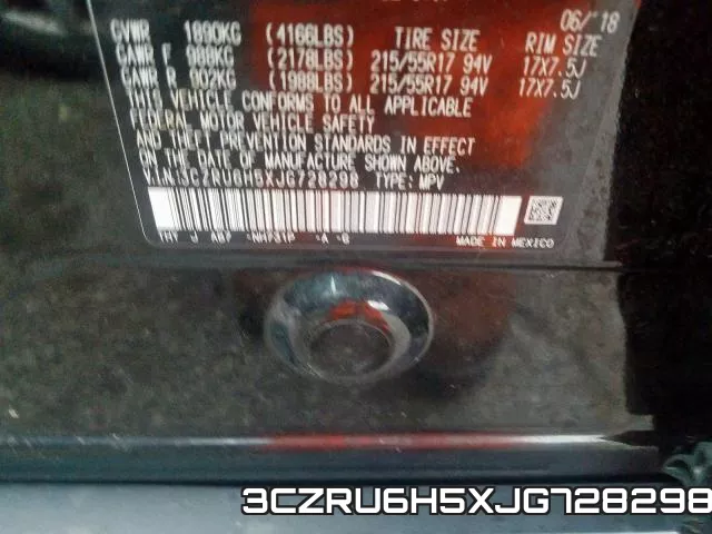 3CZRU6H5XJG728298