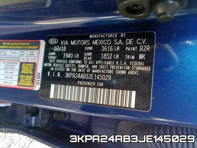 3KPA24AB3JE145029