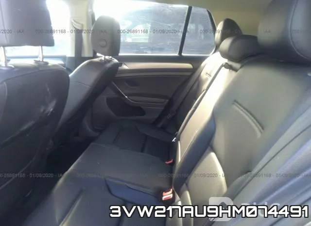 3VW217AU9HM074491