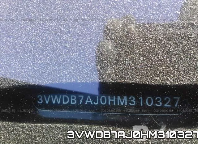 3VWDB7AJ0HM310327