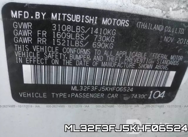 ML32F3FJ5KHF06524