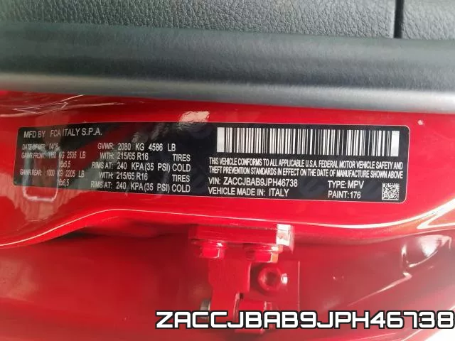 ZACCJBAB9JPH46738