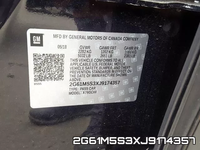 2G61M5S3XJ9174357
