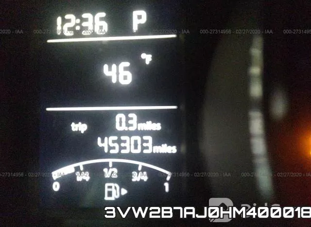 3VW2B7AJ0HM400018