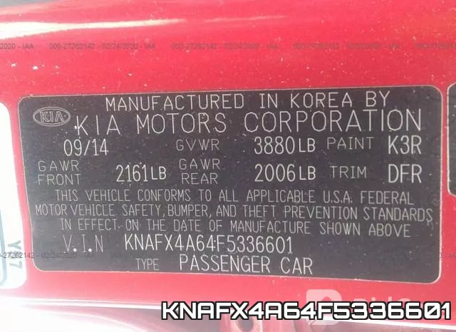 KNAFX4A64F5336601