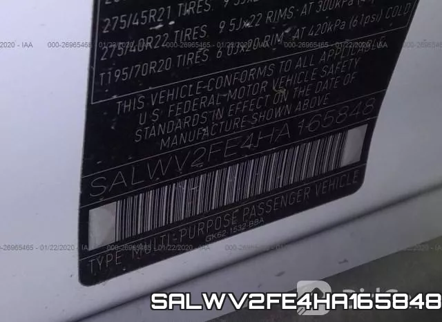 SALWV2FE4HA165848