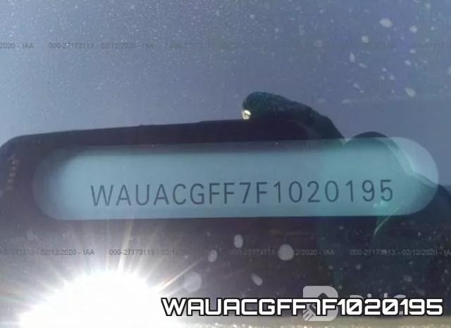 WAUACGFF7F1020195