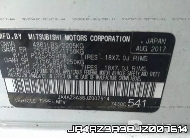 JA4AZ3A38JZ007614_9.webp