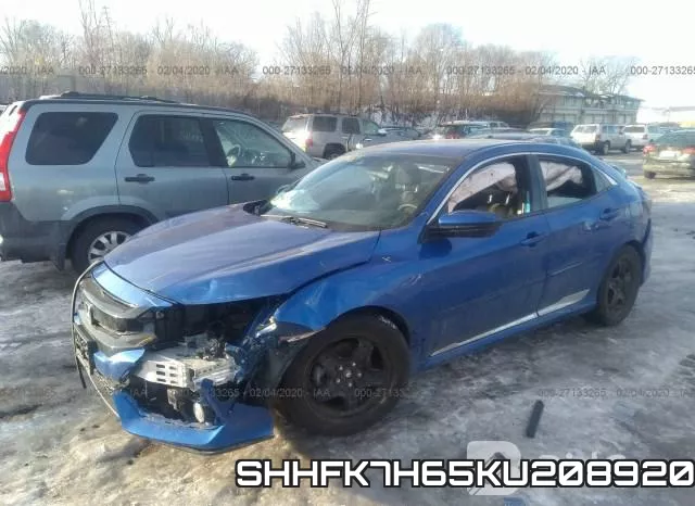 SHHFK7H65KU208920