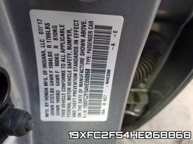 19XFC2F54HE068868