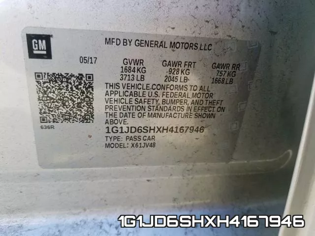 1G1JD6SHXH4167946