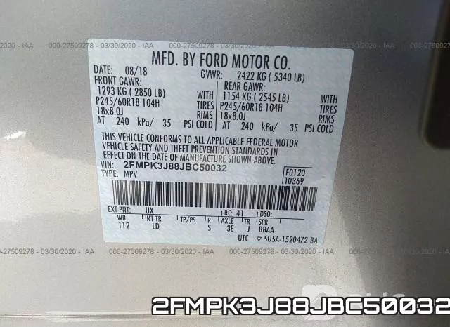 2FMPK3J88JBC50032