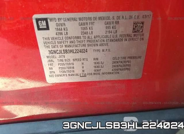 3GNCJLSB3HL224024