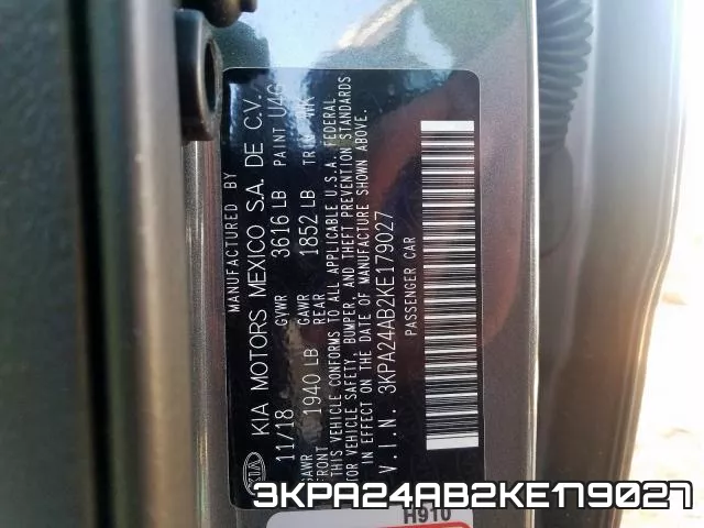 3KPA24AB2KE179027