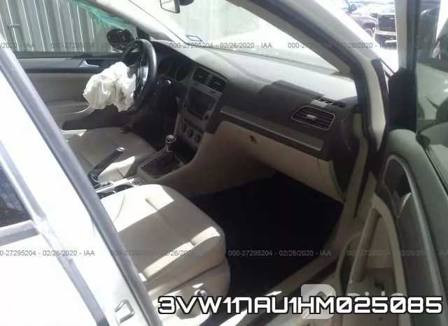 3VW117AU1HM025085