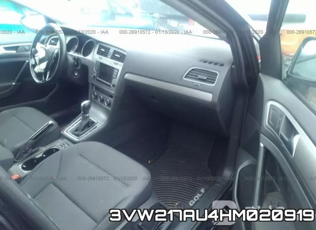 3VW217AU4HM020919