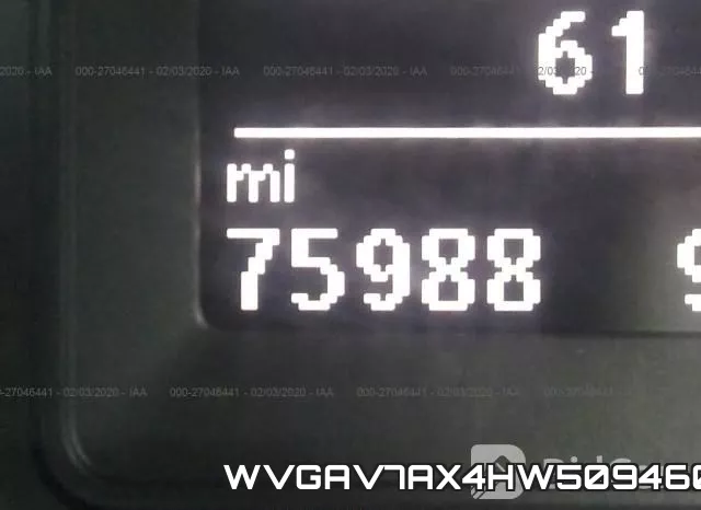 WVGAV7AX4HW509460