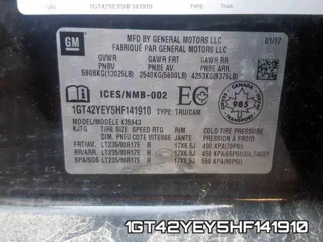 1GT42YEY5HF141910